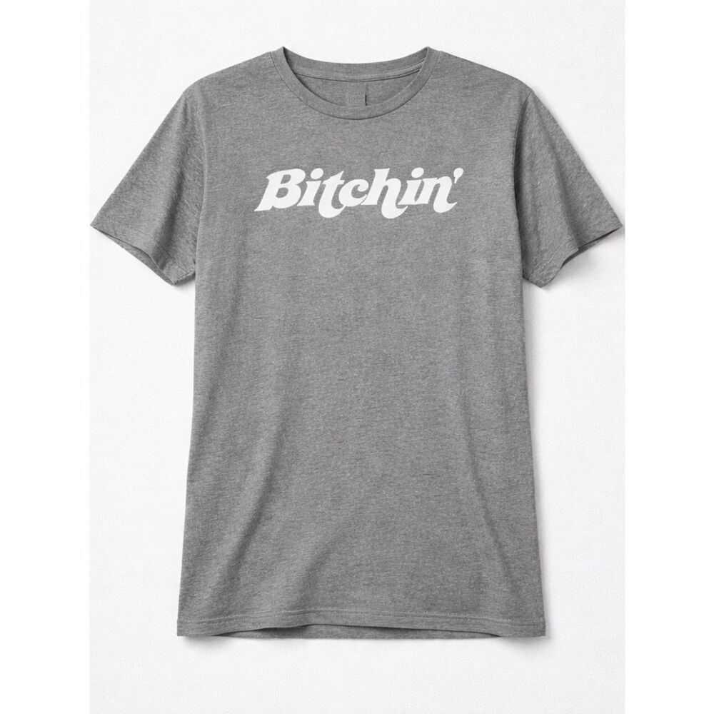 Ink Tee Bitchin Regular fit tee gray size small (4) NWT